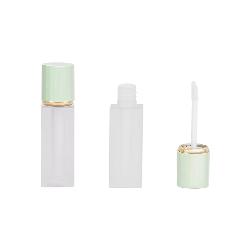 Quadrate Lid Lippenstiftrohr mit Matttransparrent